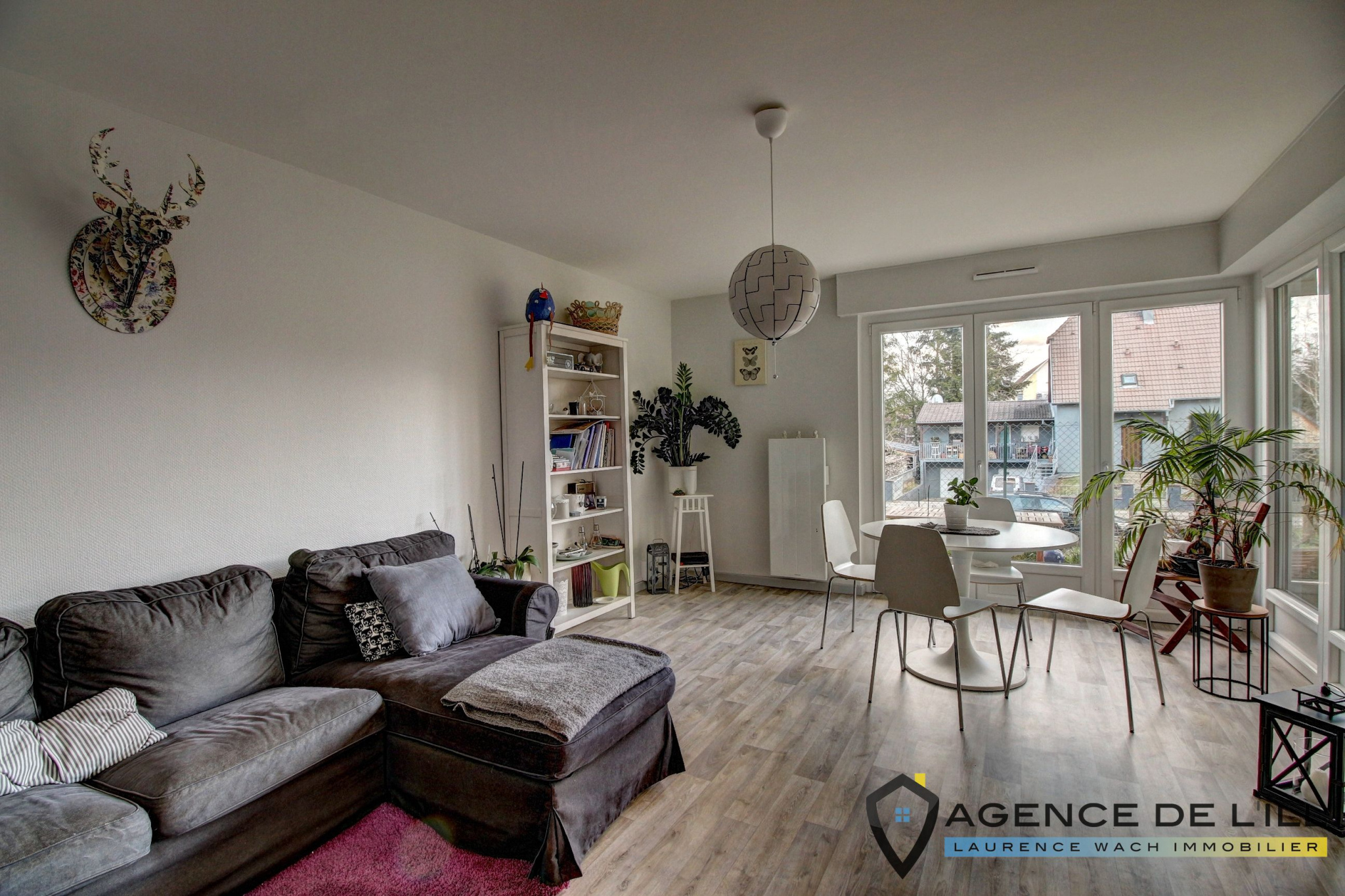location Bel appartement 3 pièces en rezdechaussée avec terrasse